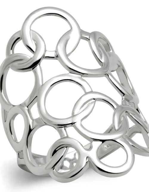 Load image into Gallery viewer, 3W170 - Rhodium Brass Ring with No Stone
